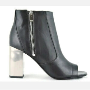 Vince Faber Peep Toe Booties